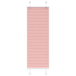 vidaXL Store plissé rose 50x100 cm largeur du tissu 49 4 cm polyester