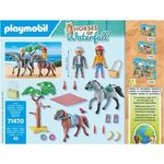 PLAYMOBIL 71470 - Amélia et Ben avec Chevaux