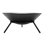 Perel Bol à feu 56x26 cm Noir