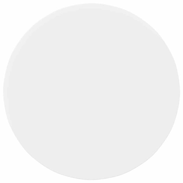 vidaXL Plateau de table Blanc 80 x 80 x 1.5 cm Bois d'ingénierie
