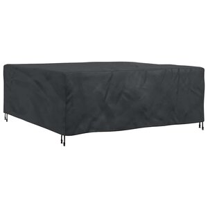 vidaXL Housse pour mobilier d'extérieur Noir 210 x 200 x 70 cm 600D