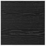 vidaXL Planches de bibliothèque - 4 pièces  chêne noir  40x40x1 5 cm  en bois d'ingénierie.