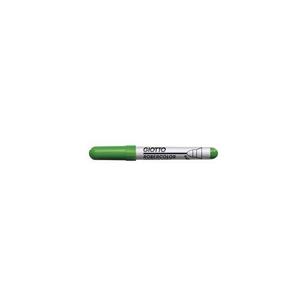 Marqueur effaçable pointe ogive 7mm. Encre verte. Odeur neutre. GIOTTO