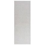 vidaXL Tapis de surface LUGO Crème et gris 80 x 200 cm Polyester
