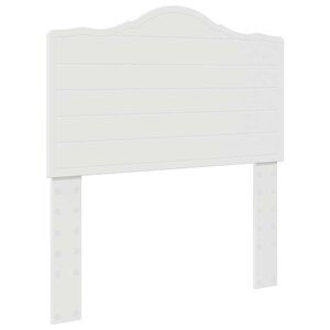 vidaXL Tête de lit Blanc 80 cm Bois d'ingénierie