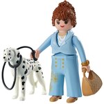 PLAYMOBIL 71736 - Femme d'affaire avec sac à main et son Dalmatien