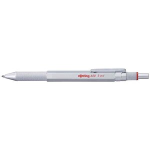 Stylo multifonction 3 en 1  argent rotring