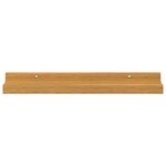 vidaXL Étagère Murale 2 Pièces Beige 40 x 9 x 3 cm Bois d'ingénierie