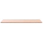vidaXL Dessus de table 90x90x1 5 cm carré bois massif de hêtre
