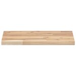 vidaXL Étagère flottante 40x30x2 cm bois d'acacia massif non traité