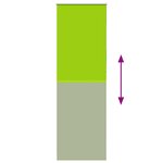 vidaXL Store enrouleur occultant largeur du tissu 75 7 cm polyester