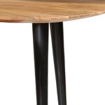 vidaXL Tables basses 3 Pièces Bois d'acacia massif