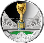 Monnaie FIFA WORLD CUP TROPHY FIFA World Cup Champions Metal 50 Cents Solomon Islands 2026 (PRÉCOMMANDE)