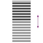 vidaXL Store zèbre noir 100x230 cm largeur du tissu 95 9 cm polyester