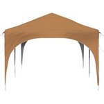 vidaXL Tente de fête pop-up 575 x 288 x 245 cm Beige Tissu Oxford