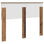 vidaXL Tête de lit Bois Ancien 135 cm Bois d'ingénierie
