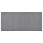 vidaXL Tapis de couloir Gris foncé 50x100 cm