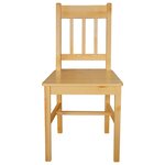vidaXL Chaises à manger lot de 4 bois de pin