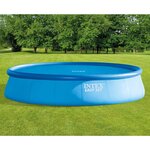 Intex Couverture solaire de piscine bleu 538 cm polyéthylène