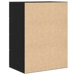vidaXL Buffet avec tiroir Chêne Noir 60 x 39 x 80 cm Bois d'ingénierie