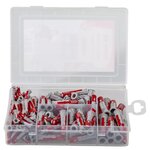Fischer ensemble de chevilles profi-box duopower 132 pcs
