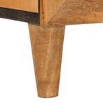 vidaXL Cabinet de salle de bain Marron clair 38 x 33.5 x 160 cm
