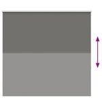 vidaXL Store enrouleur occultant largeur du tissu 141 6 cm polyester