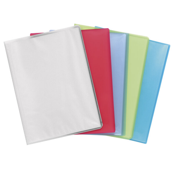 Protège-documents En Polypropylène Semi Rigide Chromaline 80 Vues - A4 - Couleurs Assorties - X 12 - Exacompta