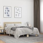 vidaXL Cadre de lit sans matelas chêne sonoma 120x190 cm