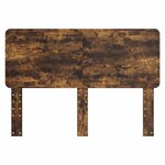 vidaXL Tête de lit Chêne fumé 150 cm Bois d'ingénierie