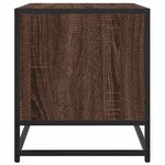 vidaXL Meuble TV chêne marron 270x40x46 cm bois d'ingénierie