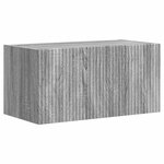 vidaXL Ensemble meuble TV 4 Pièces Gris Sonoma Bois d'ingénierie