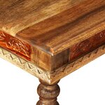 Vidaxl table basse bois de sesham et de manguier 110 x 60 x 38 cm