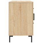 vidaXL Buffet chêne sonoma 100x36x60 cm bois d'ingénierie