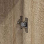 vidaXL Armoire Chêne sonoma 55 x 25 x 189 cm Bois d'ingénierie