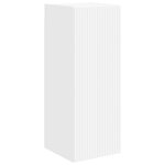 vidaXL Ensemble meuble TV Montage mural 2 Pièces Blanc Bois d'ingénierie