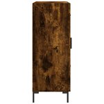vidaXL Buffet chêne fumé 69 5x34x90 cm bois d'ingénierie