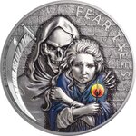 Monnaie LITTLE MATCH GIRL Fear Tales 2 Oz Argent 10$ Palau 2020