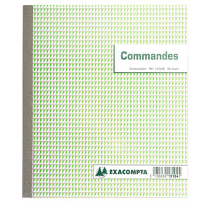 Manifold Commandes 210 x 180 mm 50 feuillets dupli EXACOMPTA