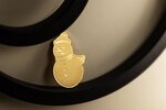 Pièce de monnaie en Or 1 Dollar g 0.5 Millésime Small Gold SNOWMAN (PRÉCOMMANDE)