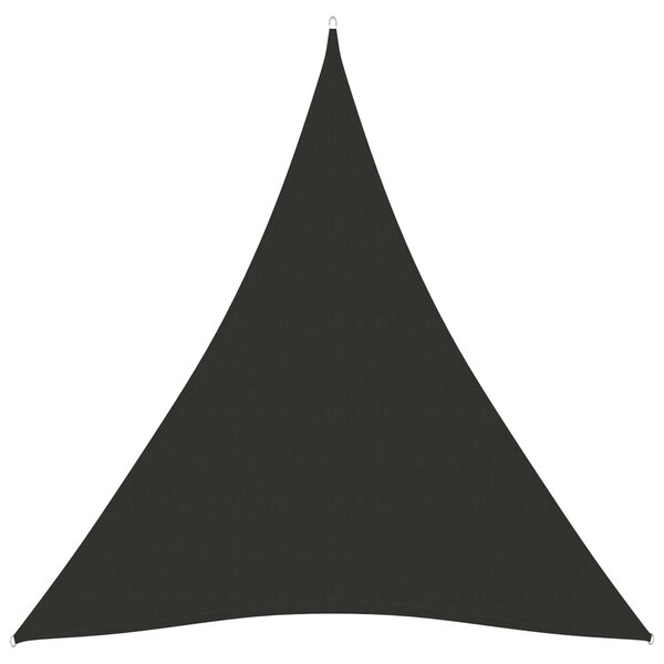 vidaXL Voile de parasol Tissu Oxford triangulaire 5x7x7 m Anthracite