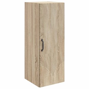 vidaXL Armoire Murale 33 x 34 5 x 90 cm Bois d'ingénierie Chêne Sonoma