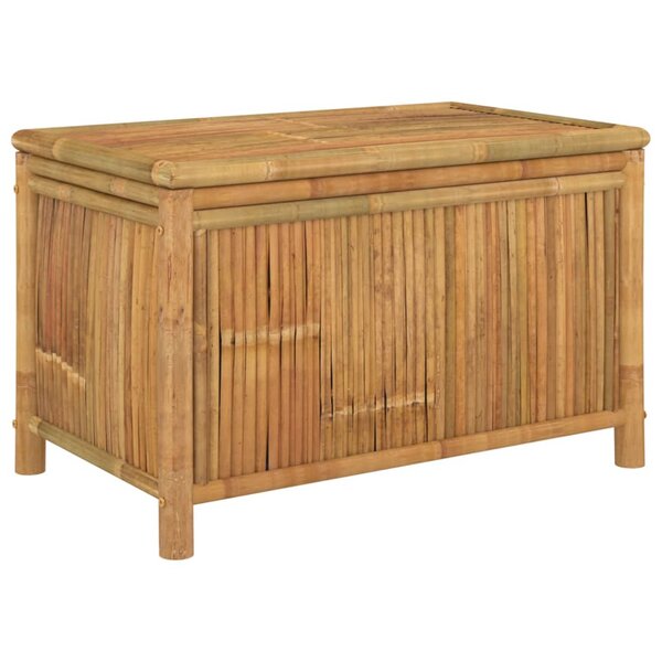 vidaXL Boîte de rangement de jardin 90x52x55 cm Bambou