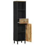 vidaXL Armoire de salle de bain 38x33 5x160 cm bois massif de manguier