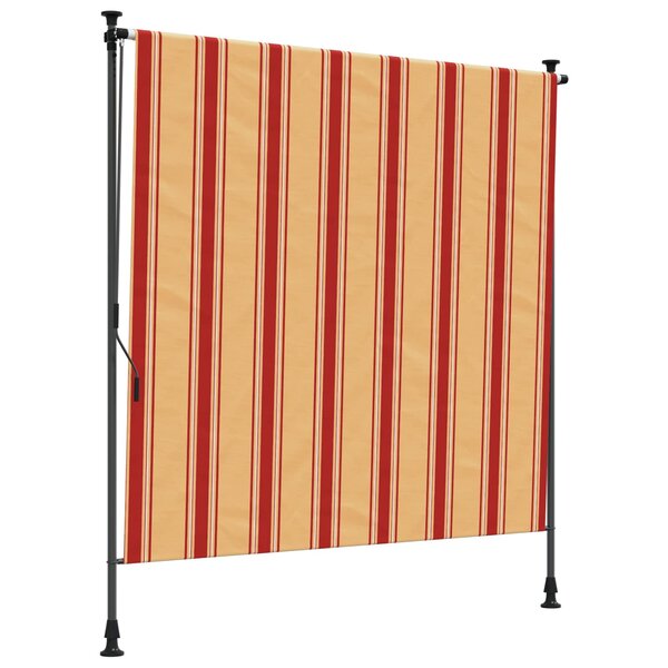 vidaXL Store Roulant Extérieur Multicolore 100 x 270 cm