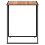vidaXL Table de jardin Marron 100x55x70 cm DPC et Acier