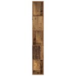 vidaXL Centre de divertissement Marron 80 x 24 x 155 cm