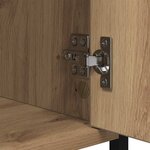 vidaXL Cabinet de chevet Chêne artisanal 40 x 42 x 60cm