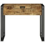 vidaXL Table de toilette 90x50x75 cm en bois massif de manguier