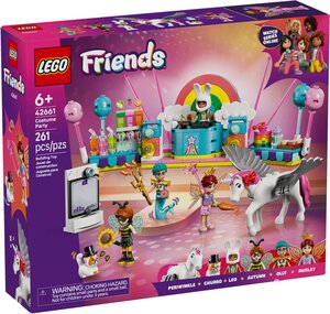 LEGO Friends - Soirée Déguisée avec Licorne et Fée - Kit de Construction Amusant 42661